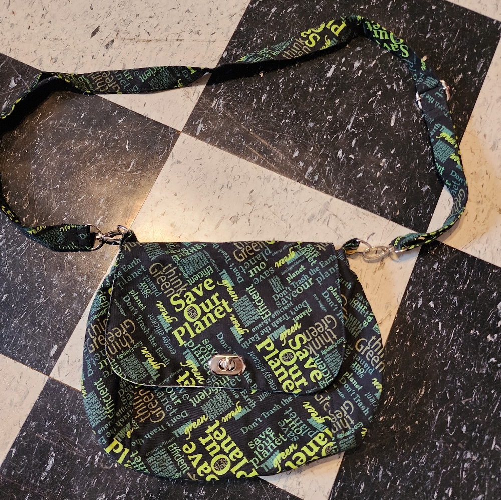 Save Our Planet Purse - Fabri-Quilt